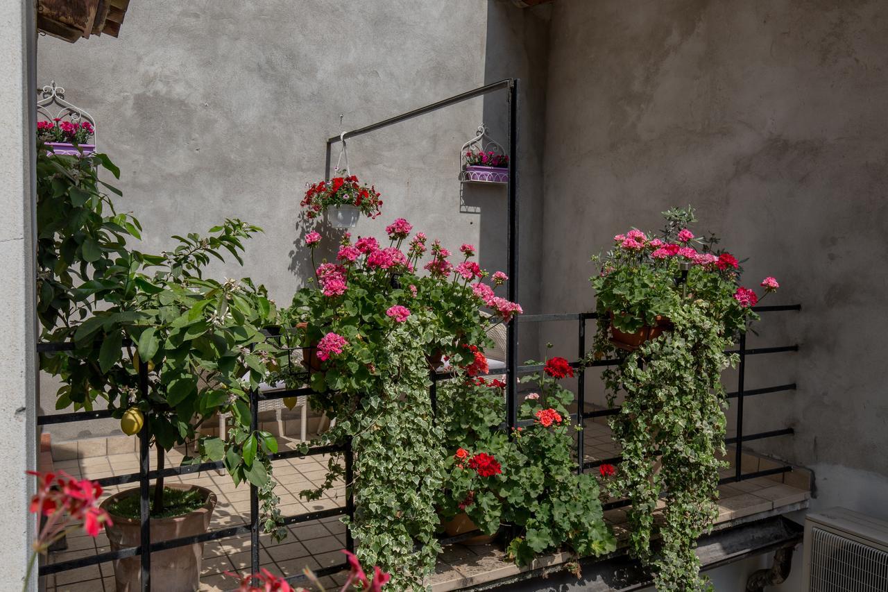 Camera Deluxe Matrimoniale/Doppia con Letti Singoli con Balcone Privato